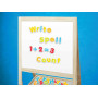 67pc Wooden Upper & Lowercase Letters & Numbers