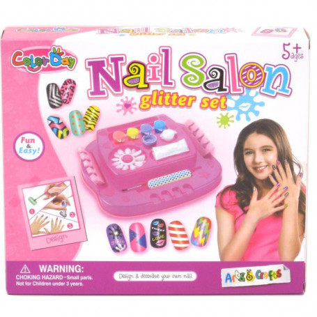 Nail Salon Glitter Set