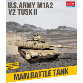 Academy 1/35 U.S Army M1A2 V2 Tusk II