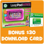 LeapPad Ultimate Get Ready for School Bundle Pink + Bonus $30 Download Card