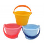 Pastel Flexi Beach Bucket - Strong & Durable- Assorted