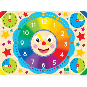 Learning Journey Lift & Learn Clock Puzzle