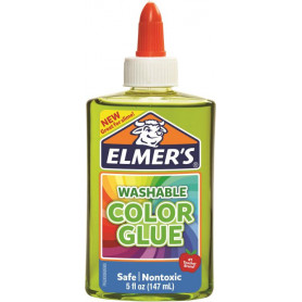 Elmer's Translucent Liquid Slime Glue 147Ml - Green