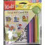 Kids Project Glitter Gift Card - 5 Assorted Designs
