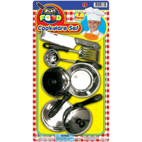 Ja-Ru Play Food Cookware Set