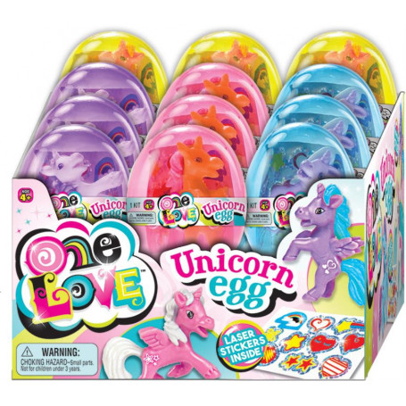 Ja-Ru Ol Unicorn Egg- Assorted