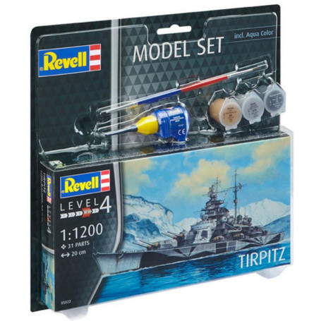 Revell Tirpitz 1:1200 Model Set
