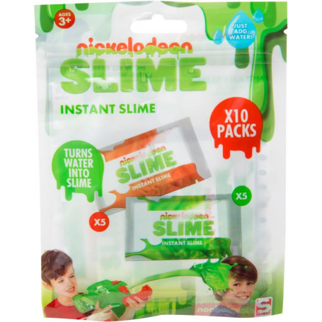 Nickelodeon Instant Slime Refill Bag (10 Sachets)