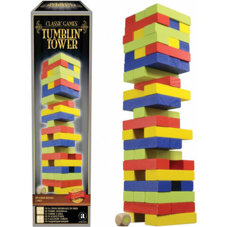 Classic Games Collection - Wood Tumblin' Tower (Coloured)