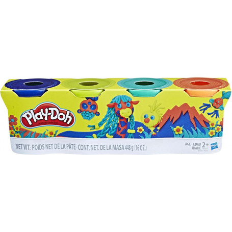 Play-Doh Wild 4 Can Pack