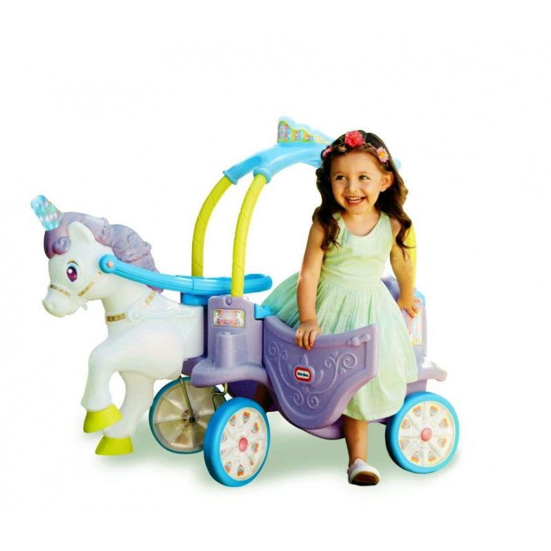 Little Tikes Unicorn Horse & Carriage - Afterpay Available!