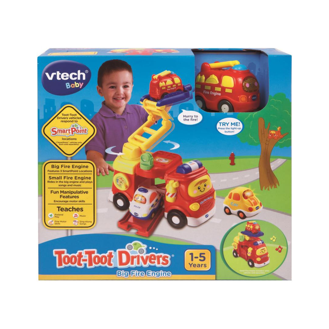 VTech Toot-Toot Drivers Big Fire Engine - Afterpay