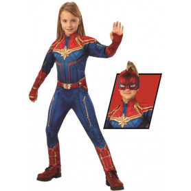 Captain Marvel Deluxe Hero Suit- Size M