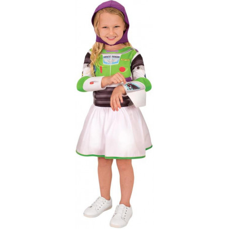 Buzz Girl Toy Story 4 Classic Costume - Size 3-5