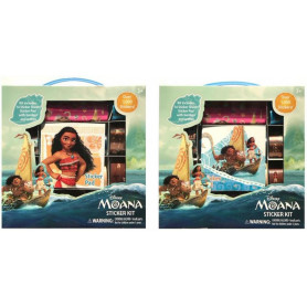 Forever Clever Moana Sticker Box - Assorted