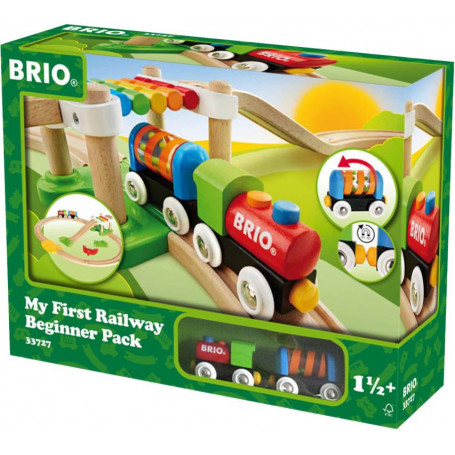 Brio My First Railway Beginner Pack with 18 Pieces