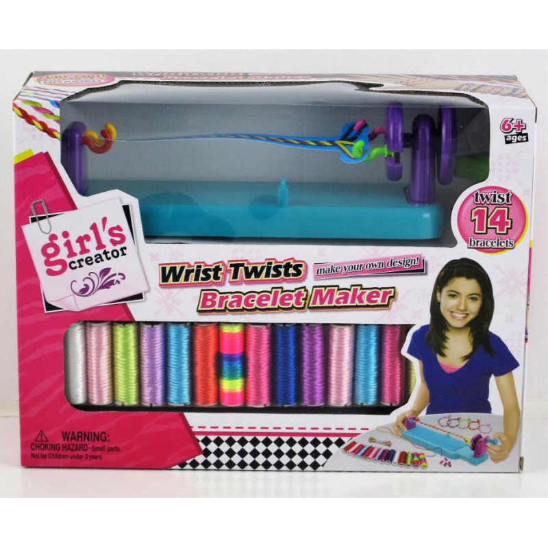 Girls Creator Wrist Twists Bracelet Maker Afterpay