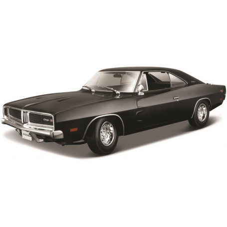 Mai 18 1969 Dodge Charger R/T - Black