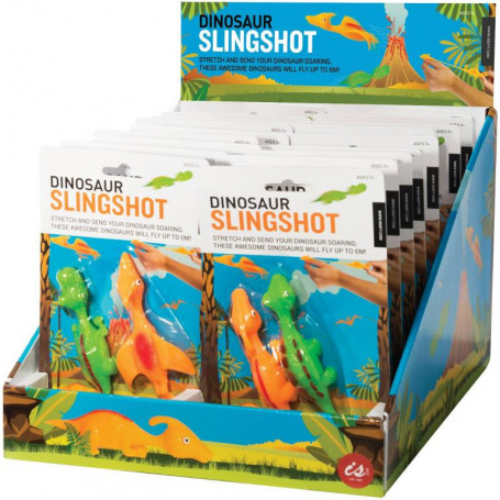 Dinosaur Slingshot - Set Of 2 - Assorted