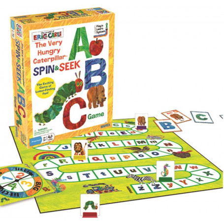 The Very Hungry Caterpillar, Spin & Seek Abc Game