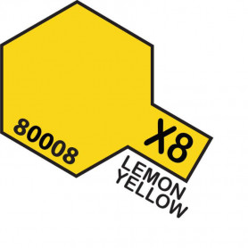 Tamiya X8 Enamel Lem Yellow