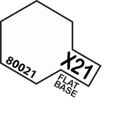 Tamiya X21 Enamel Flat Base