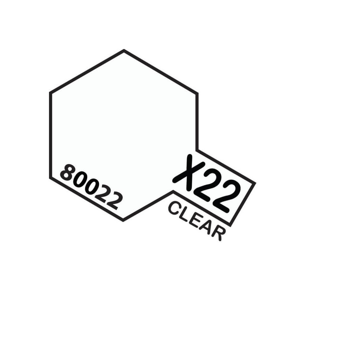 Tamiya X22 Enamel Clear - Afterpay Available!