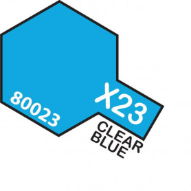 Tamiya X23 Enamel Clear Blue