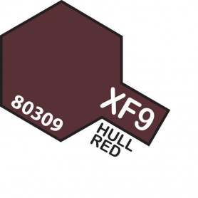 Tamiya XF9 Enamel Hull Red