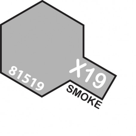 Tamiya Mini Acrylic X-19 Smoke