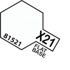 Tamiya Mini Acrylic X-21 Flat Base