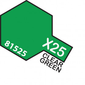 Tamiya Mini Acrylic X-25 Clear Green