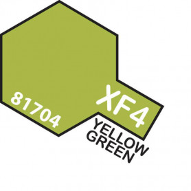 Tamiya Mini Acrylic XF-4 Yellow Green
