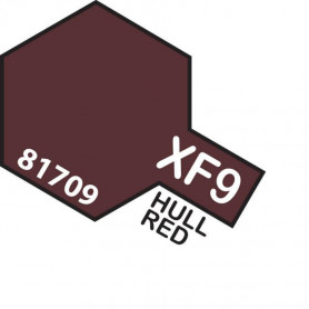 Tamiya Mini Acrylic XF-9 Hull Red