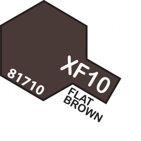 Tamiya Mini Acrylic XF-10 Flat Brown