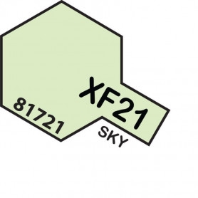 Tamiya Mini Acrylic XF-21 Sky