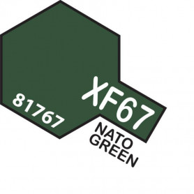 Tamiya Mini Acrylic XF-67 Nato Green