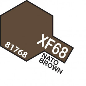Tamiya Mini Acrylic XF-68 Nato Brown