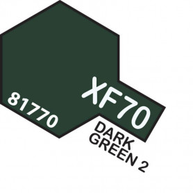 Tamiya Mini Acrylic XF-70 Dark Green