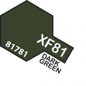 Tamiya Mini Acrylic XF-81 Dk Green 2
