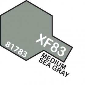 Tamiya Mini Acrylic XF-83 Med.Seagray