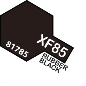 Tamiya Mini Acrylic XF-85 Rubber Black