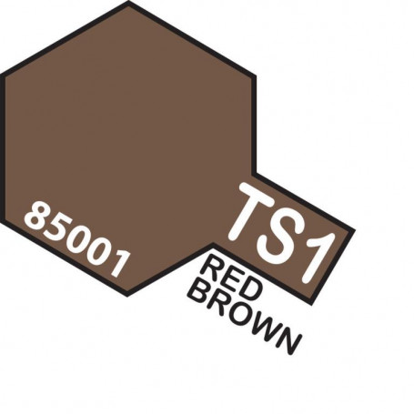 Tamiya TS-1 Spray Red Brown