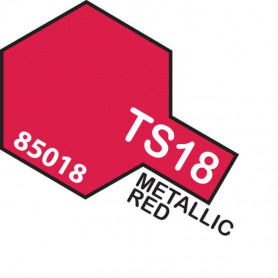 Tamiya TS-18 Spray Metalc Red