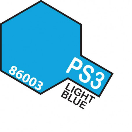 Tamiya PS-3 Spray Light Blue Polycarbonate