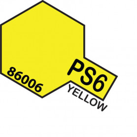 Tamiya PS-6 Spray Yellow Polycarbonate