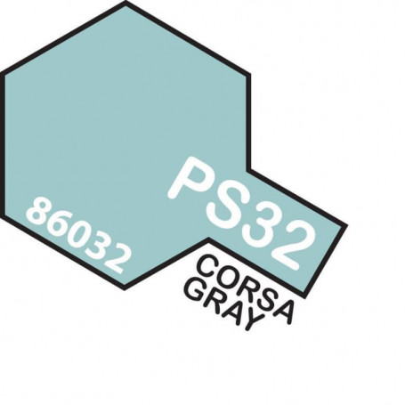 Tamiya PS-32 Corsa Grey Polycarbonate