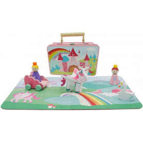 Kaper Kidz Unicorn Playset In Tin Case