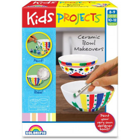 Kids Projects : Ceramic Bowl Makeovers
