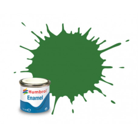 Humbrol -No. 131-Satin Mid Green Paint